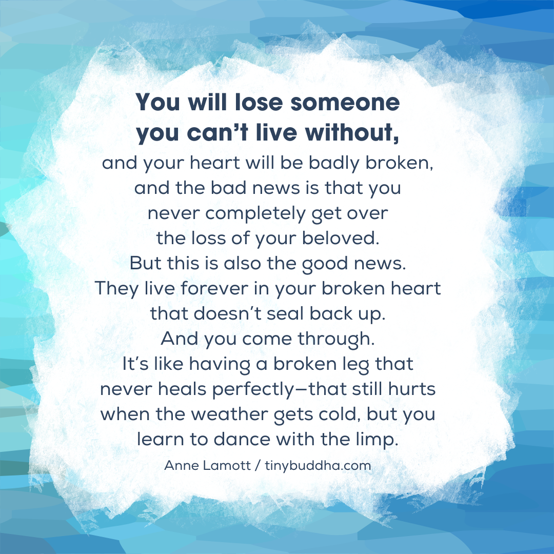 You Will Lose Someone You Can’t Live Without