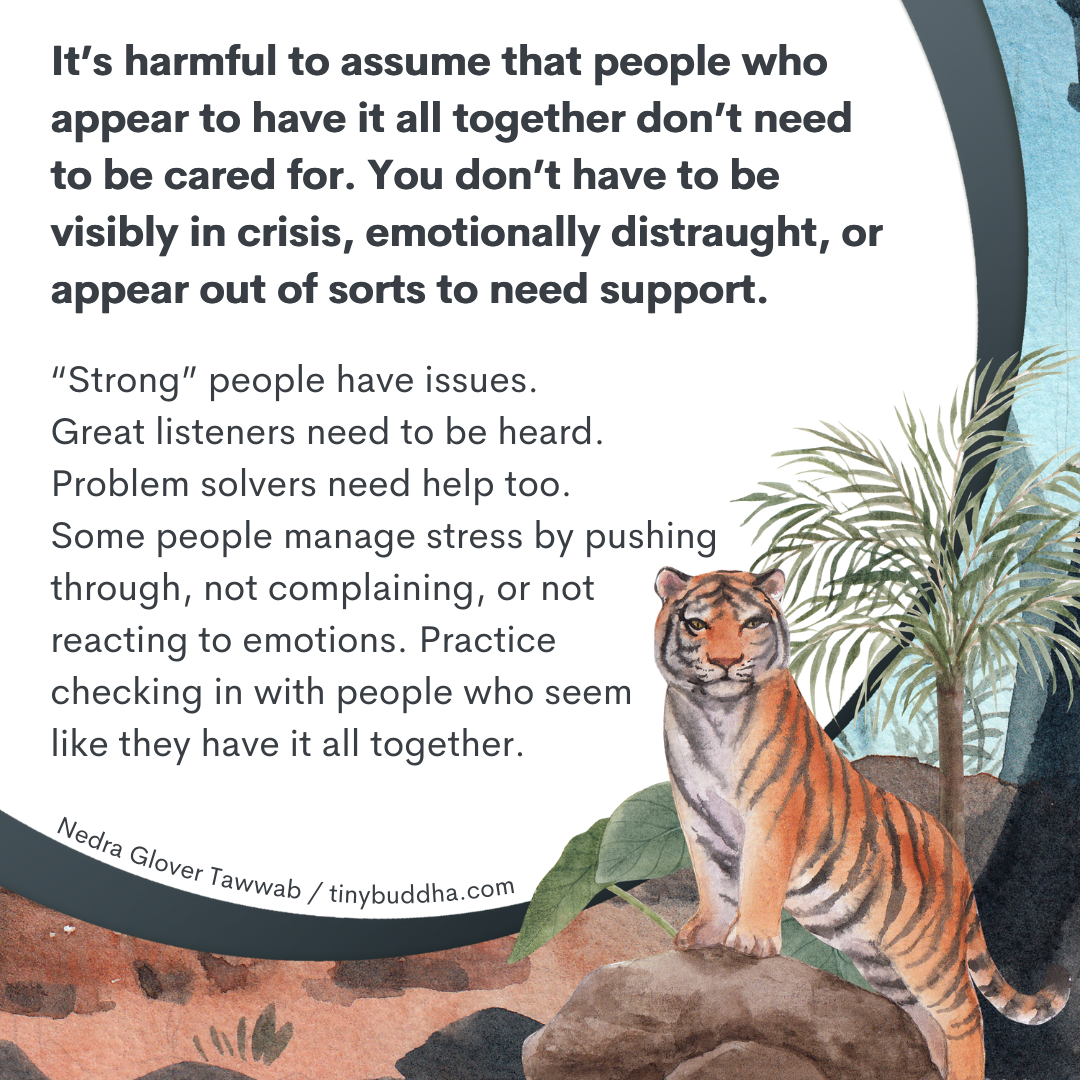 People Who Seem Like They Have It All Together