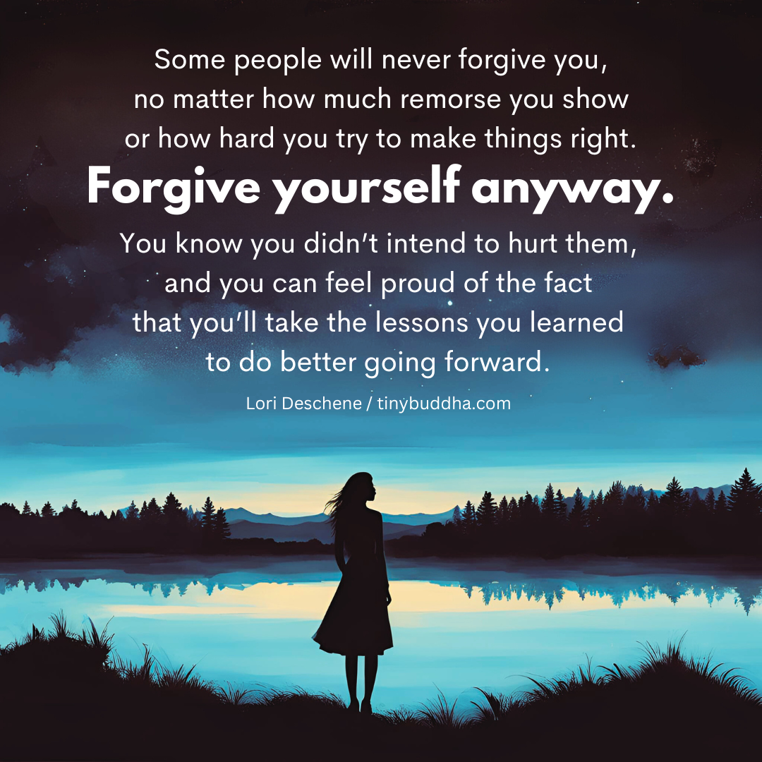 Forgive Yourself Anyway