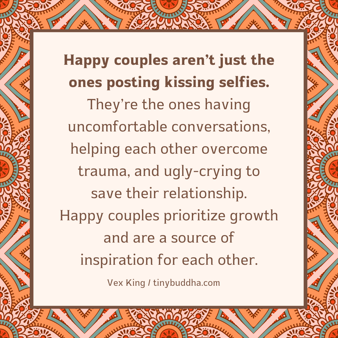 Happy Couples Prioritize Growth