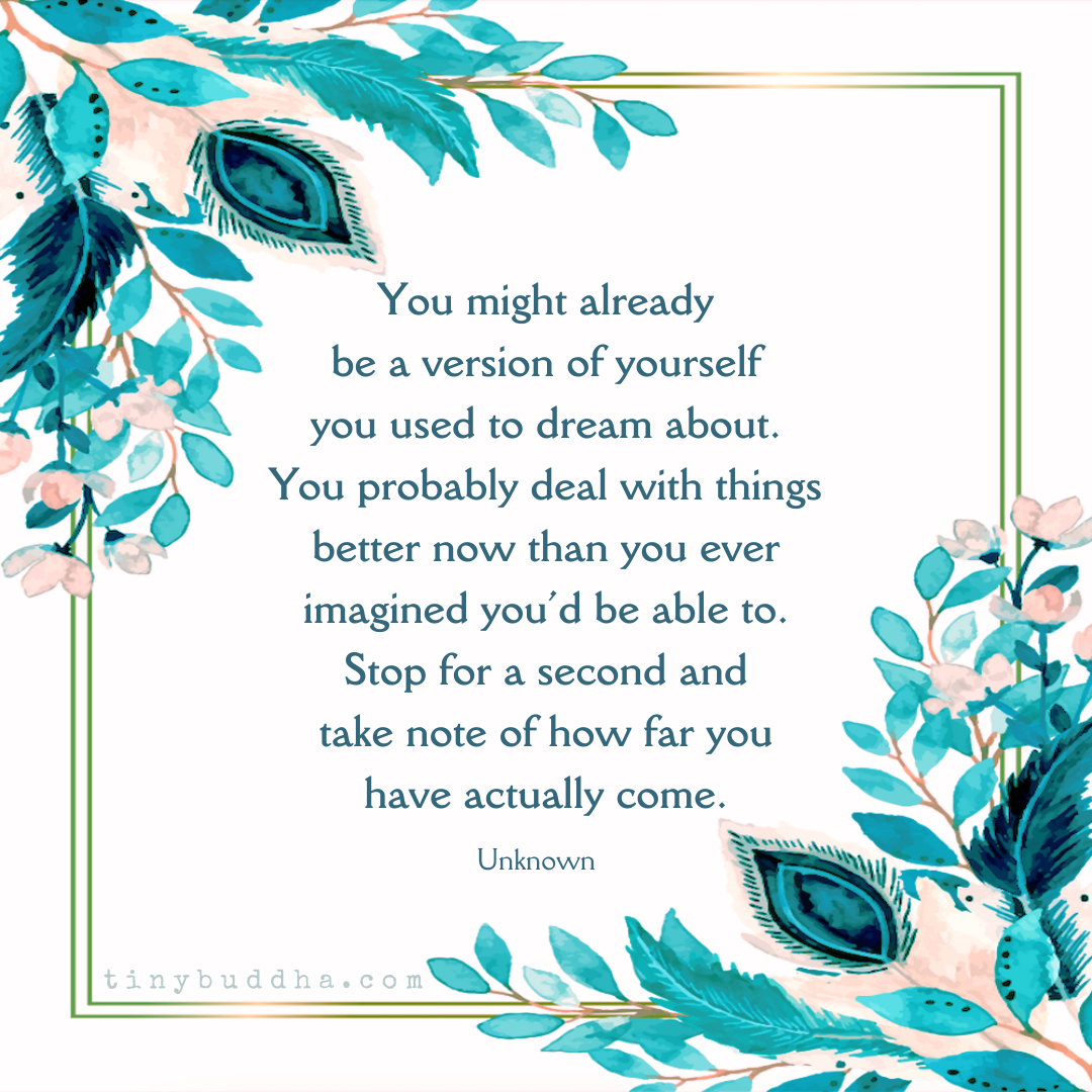 Take Note of How Far You’ve Come