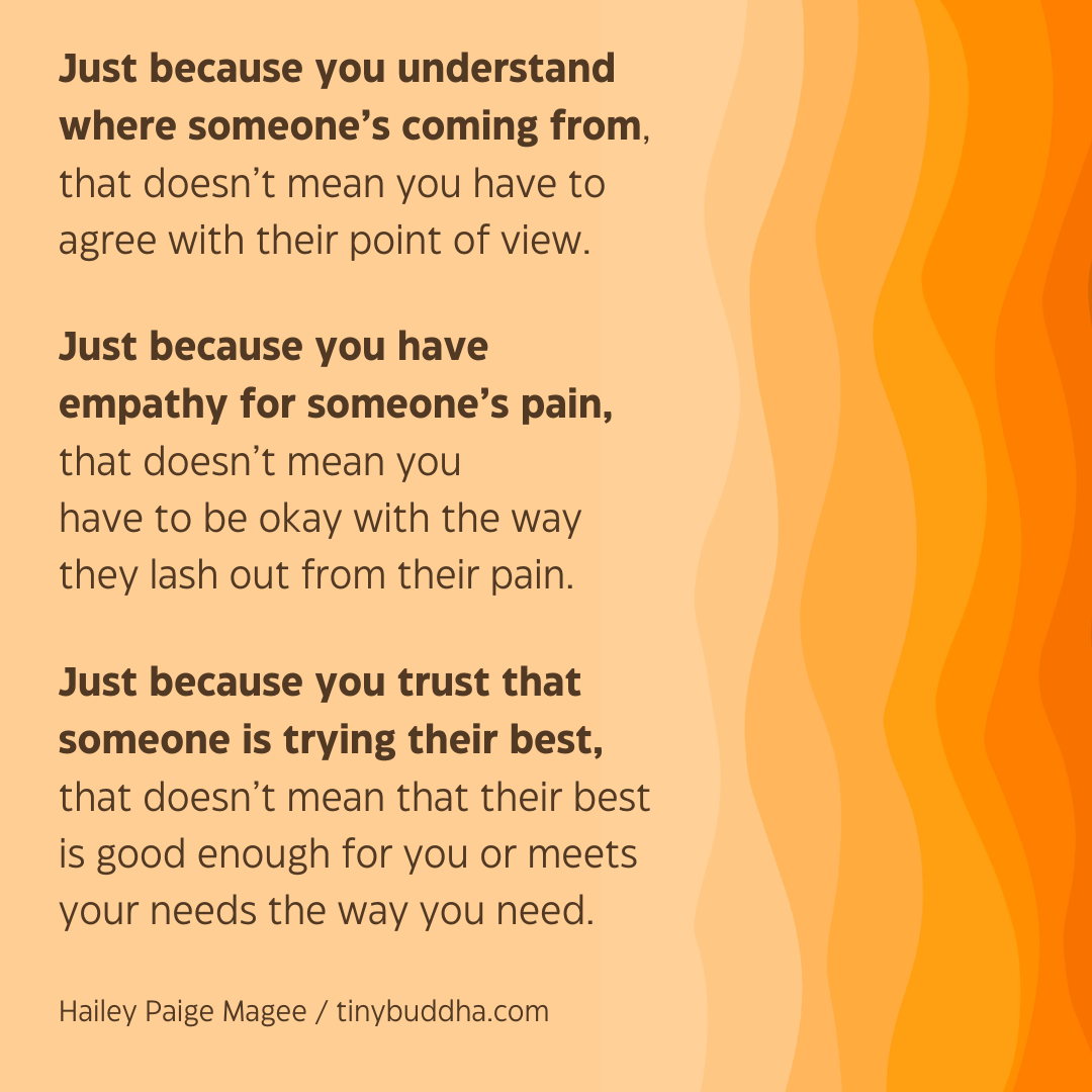 Just Because You Understand…