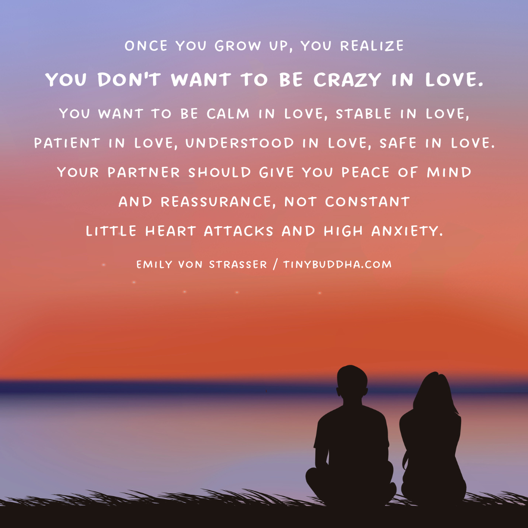 You Don’t Want to Be Crazy in Love