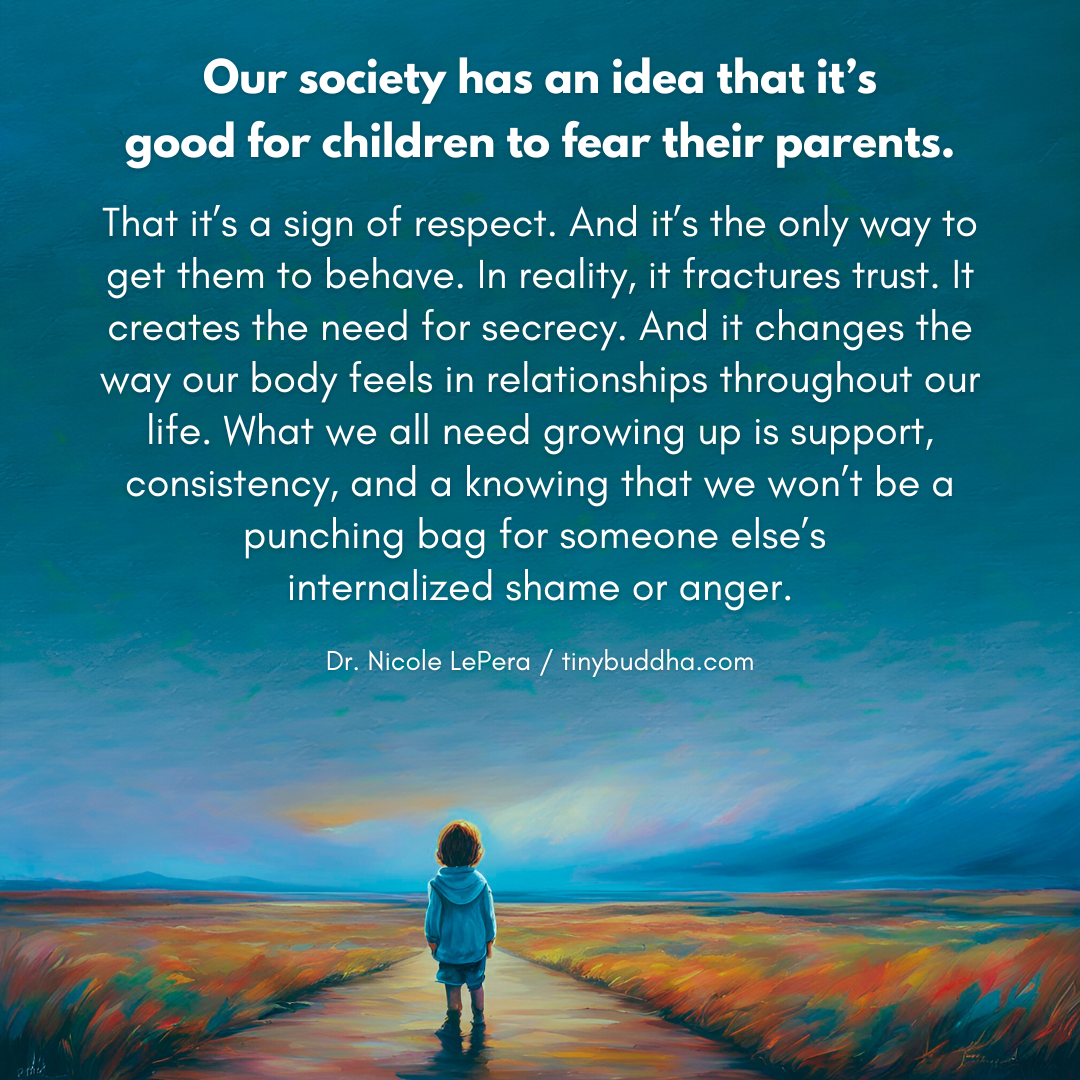 Fear Isn’t a Sign of Respect