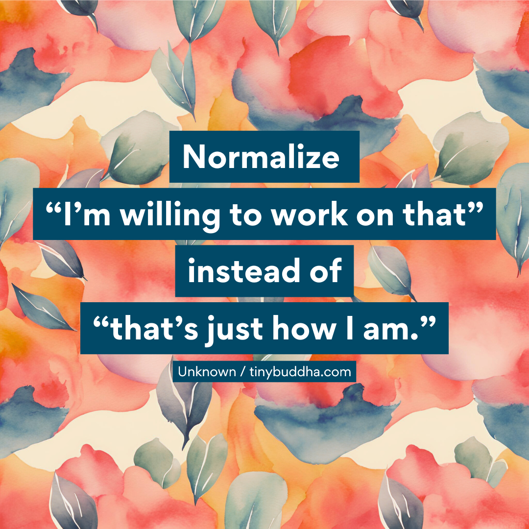 I’m Willing to Work on That