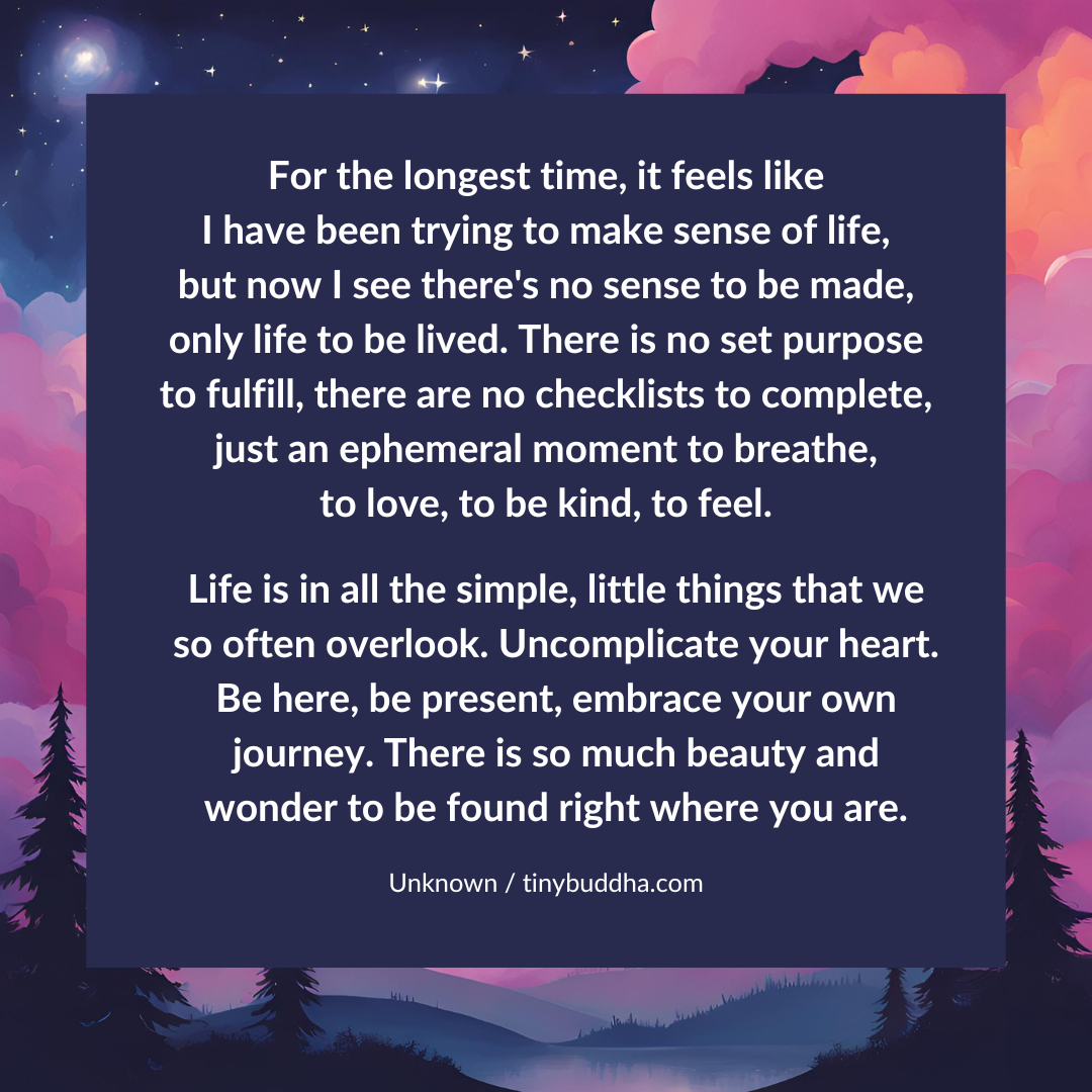 There’s No Sense to Be Made