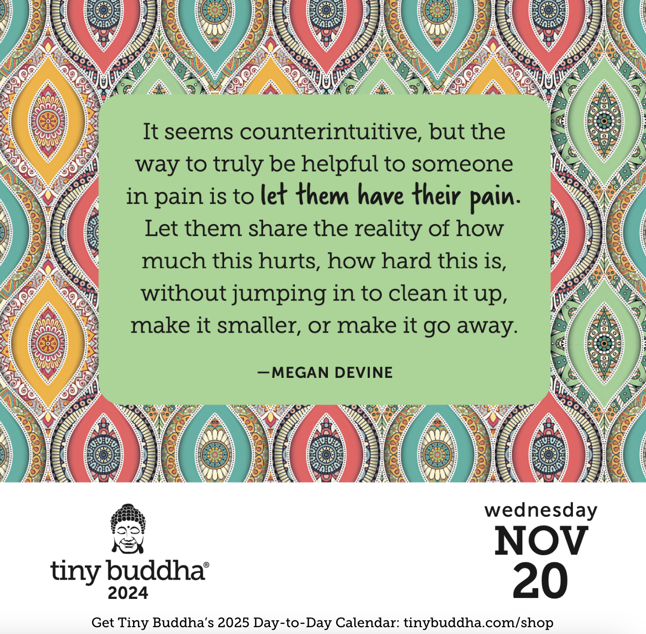 Let Them Have Their Pain