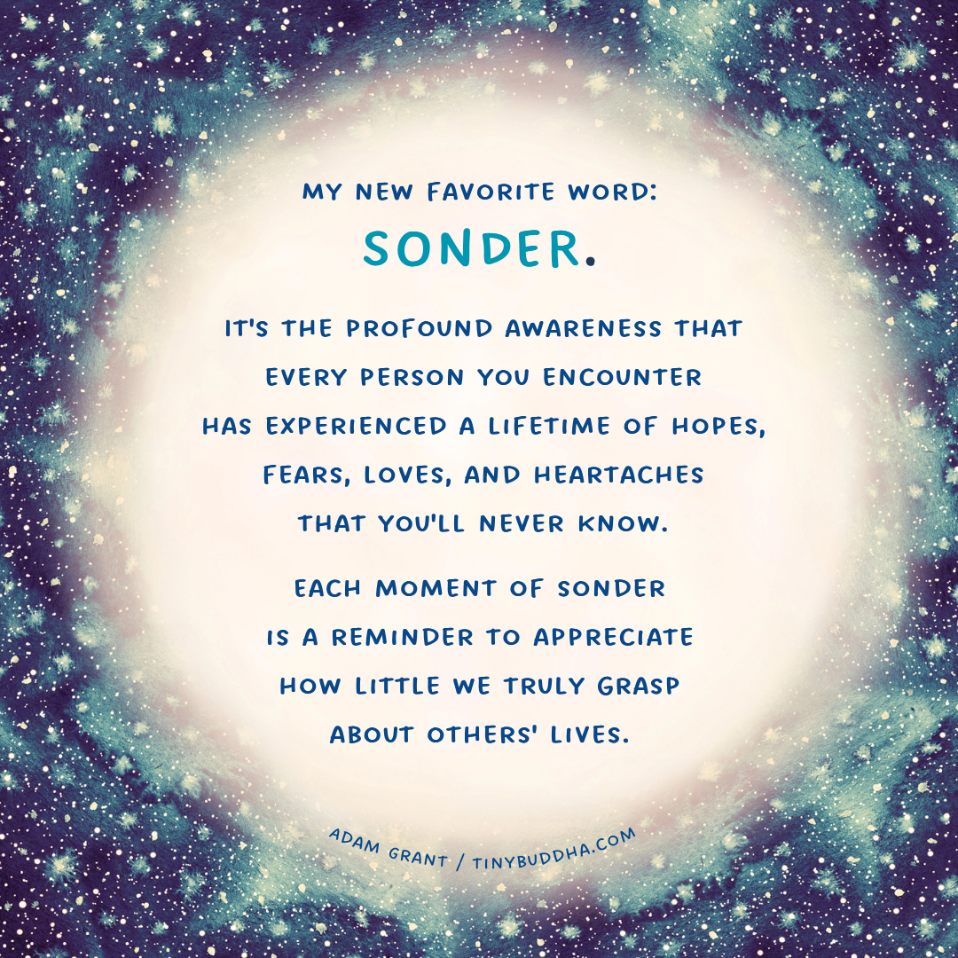 My Favorite New Word: Sonder