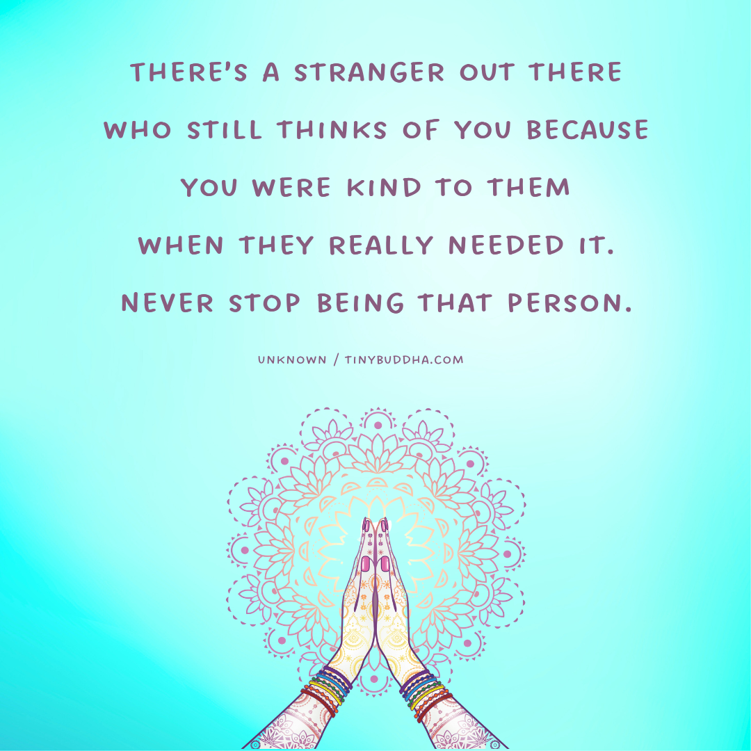 Because You Were Kind