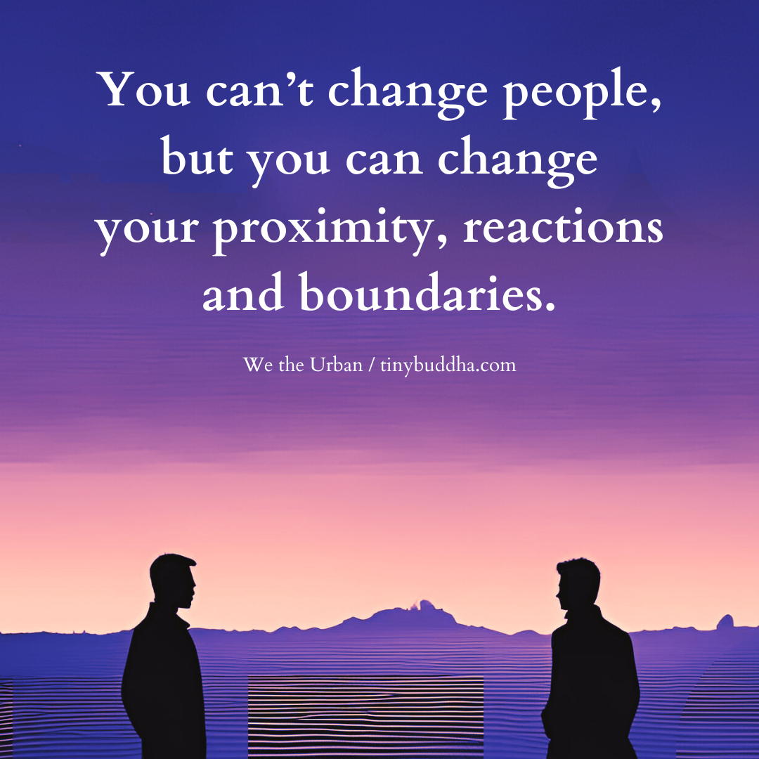 You Can’t Change People