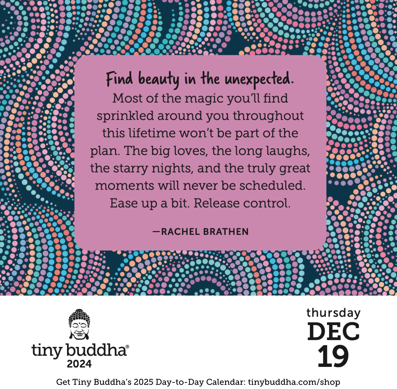 Find Beauty in the Unexpected