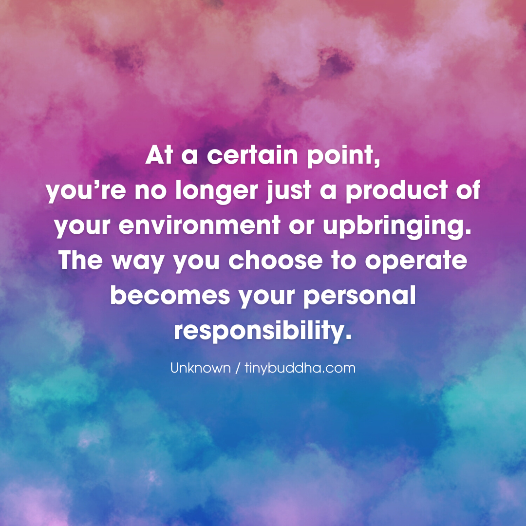 Your Personal Responsibility