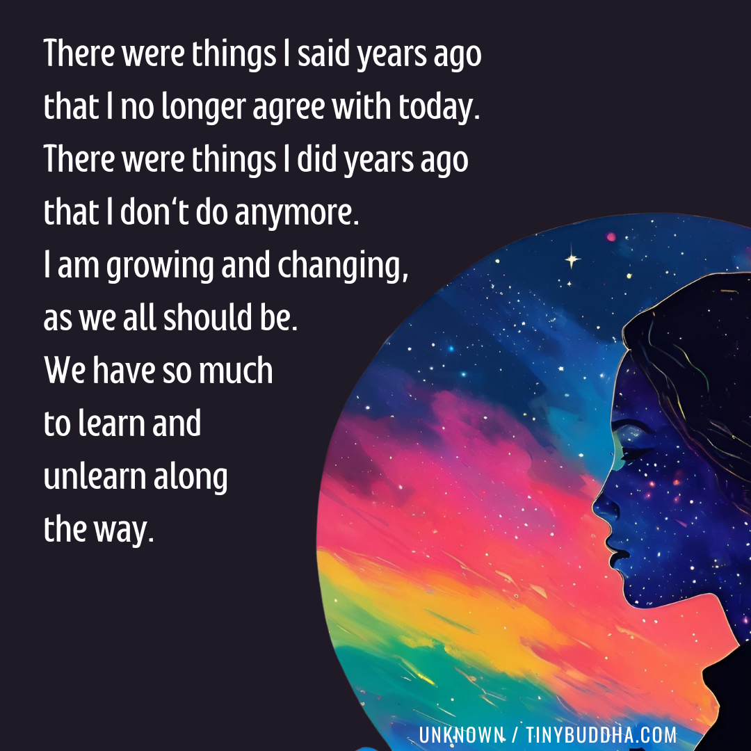 We Have So Much to Learn and Unlearn