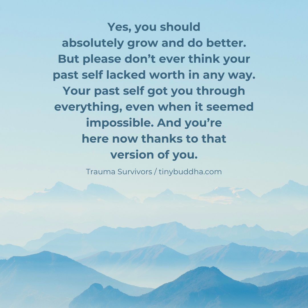 Thanks to That Version of You