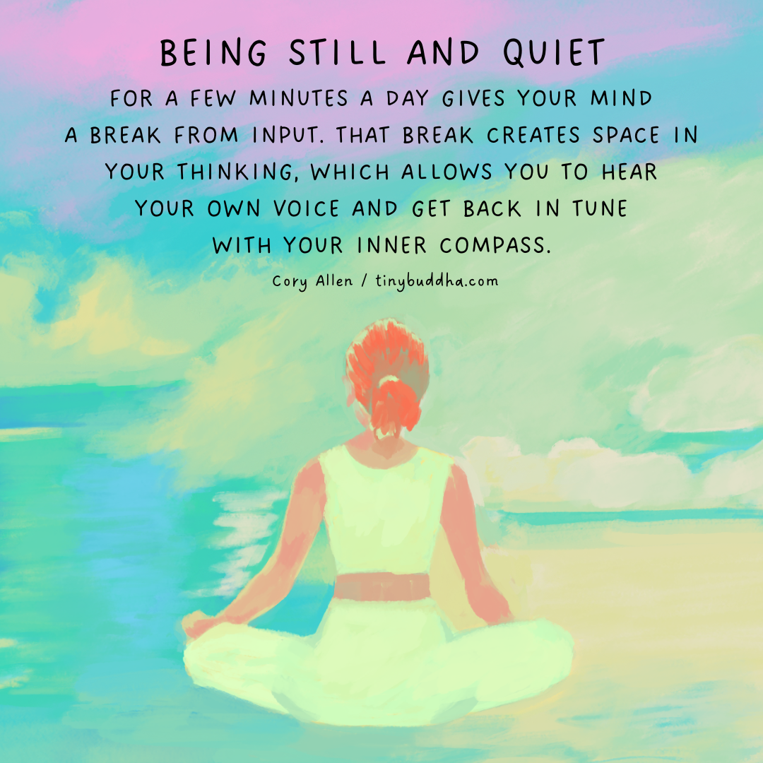 Being Still and Quiet