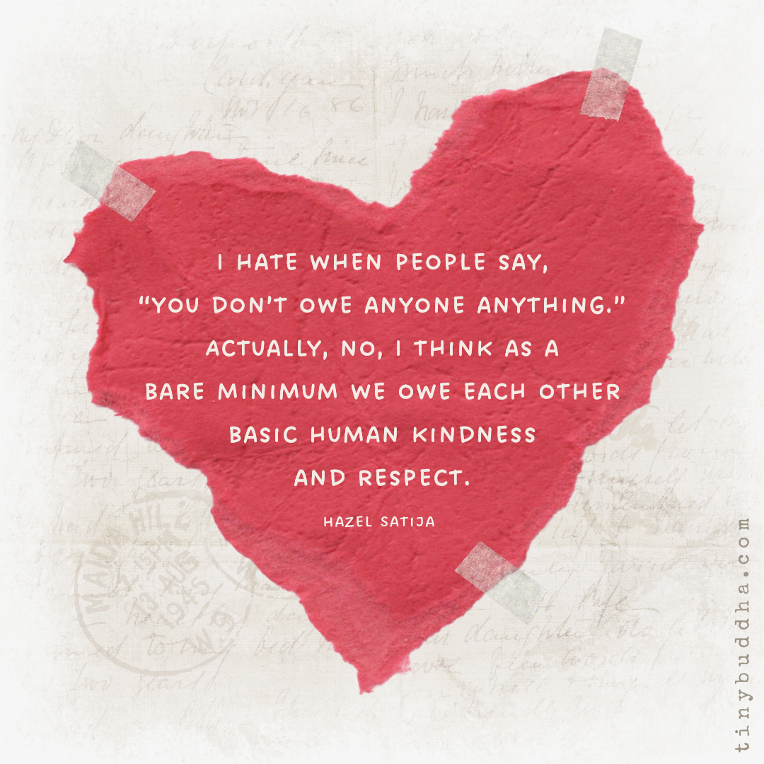 What We Owe Each Other