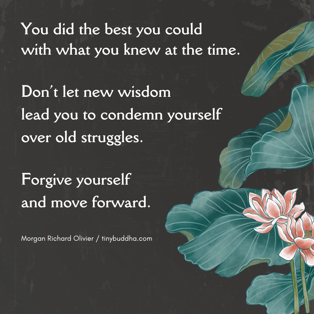 You Did the Best You Could