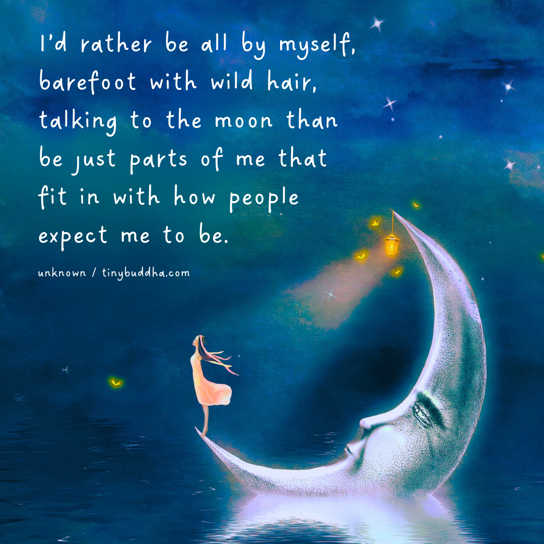 I’d Rather Be All By Myself…