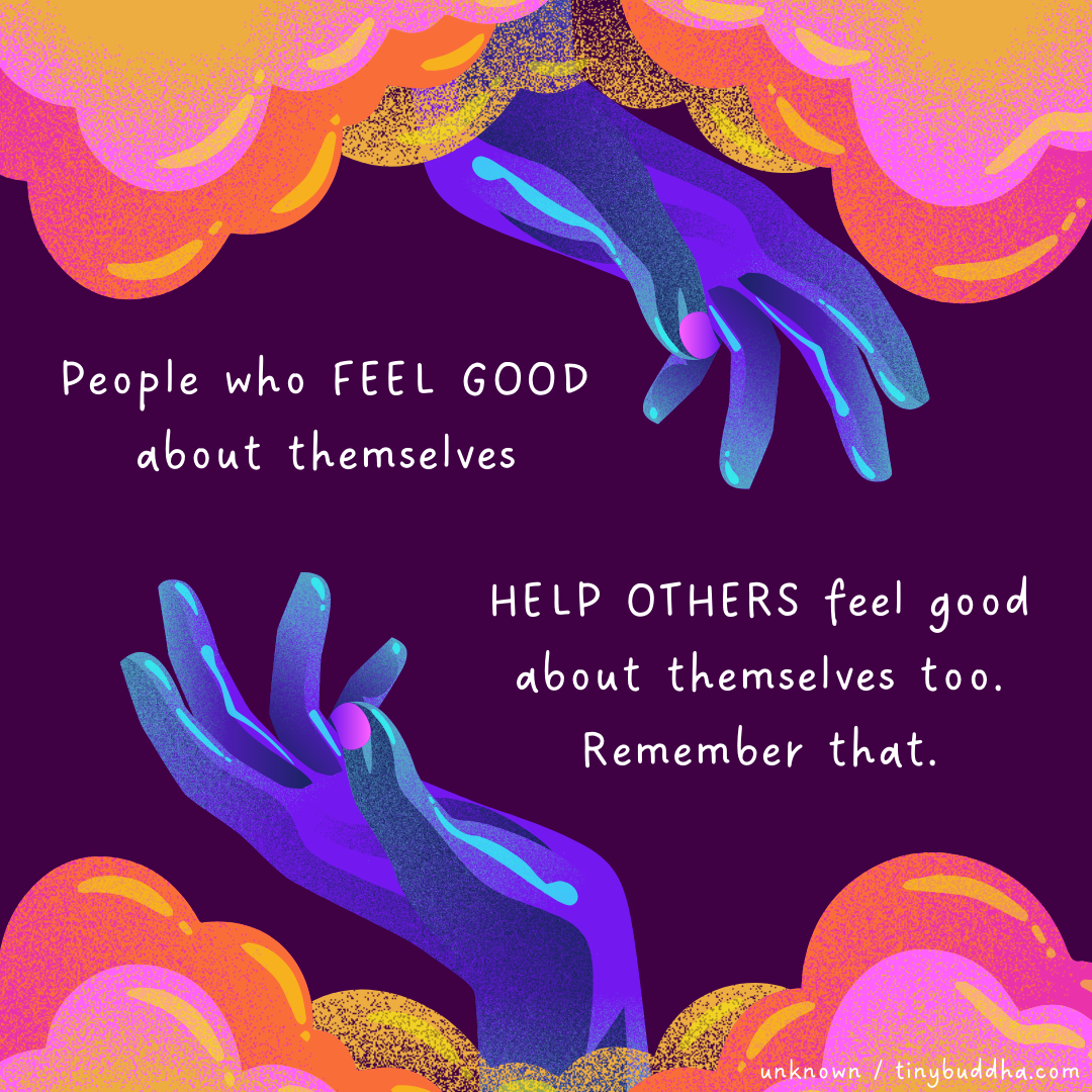 People Who Feel Good About Themselves