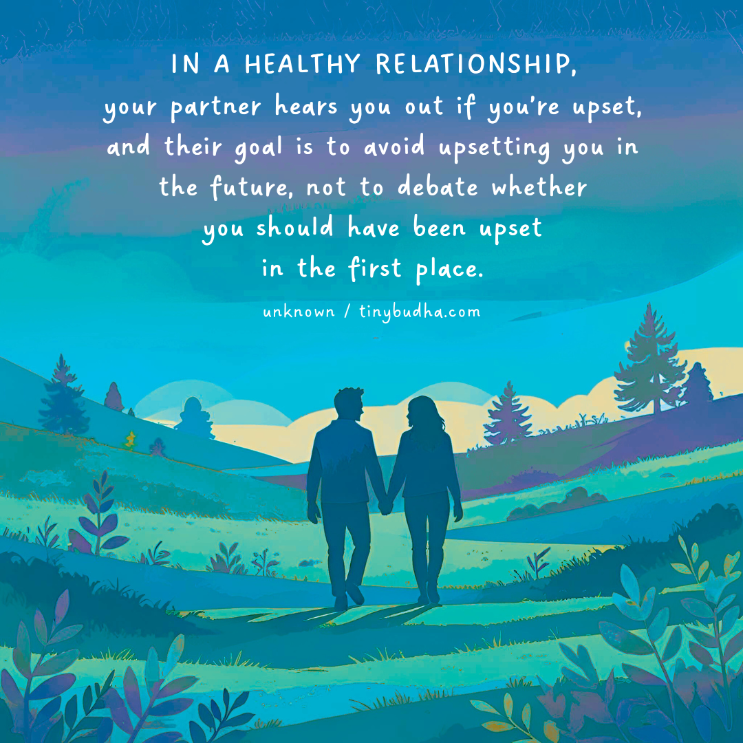 In a Healthy Relationship