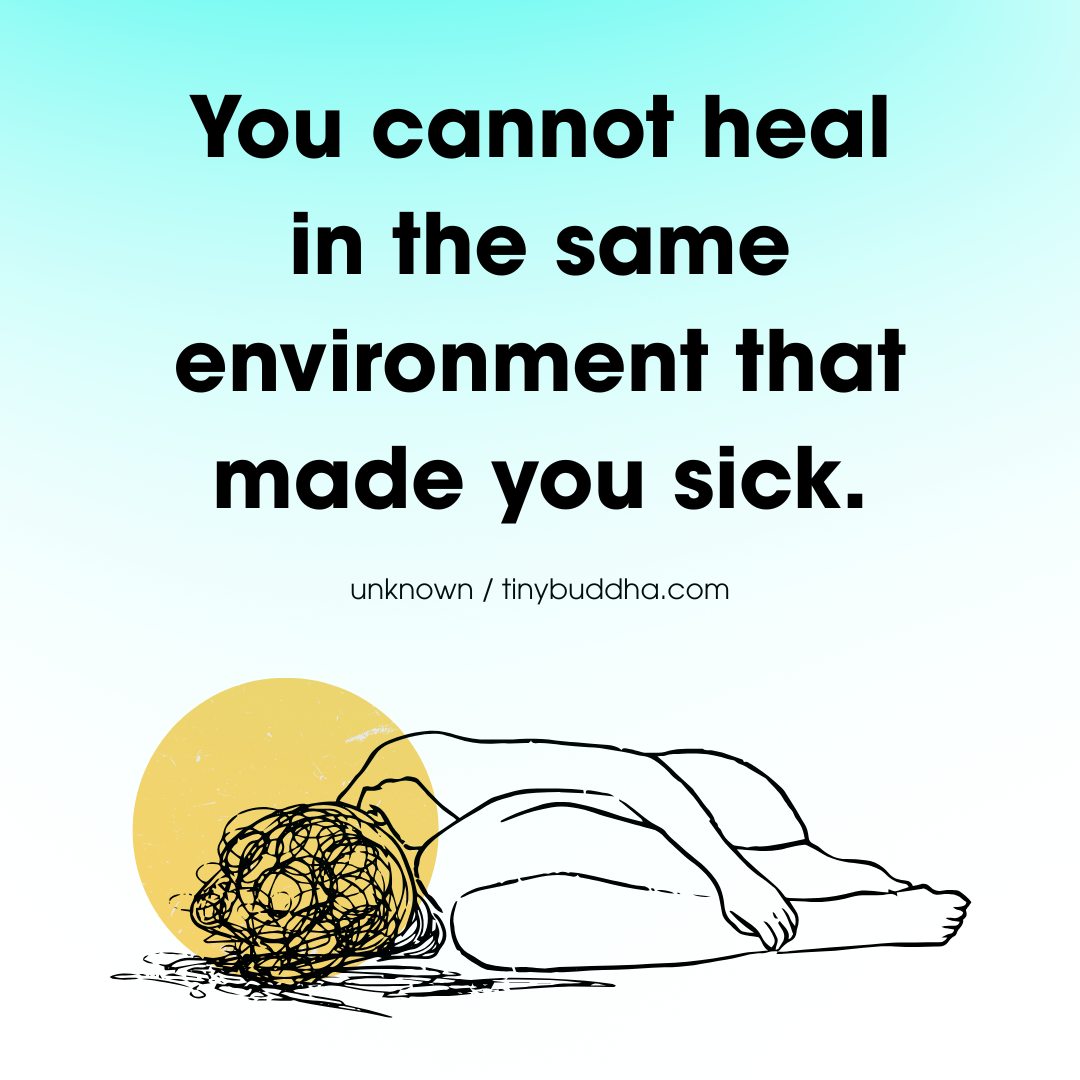 The Environment That Made You Sick