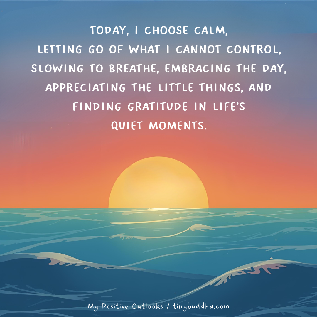 Today I Choose…