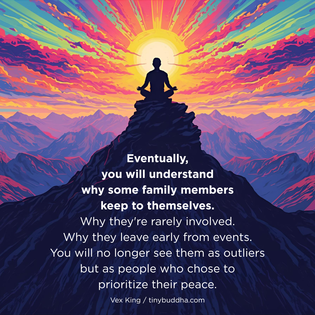 Why Some Family Members Keep to Themselves
