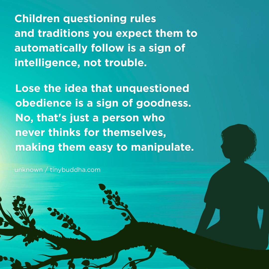 Children Questioning Rules