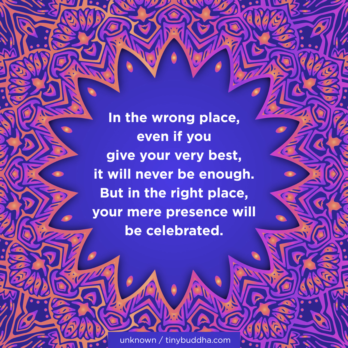 You Mere Presence Will Be Celebrated