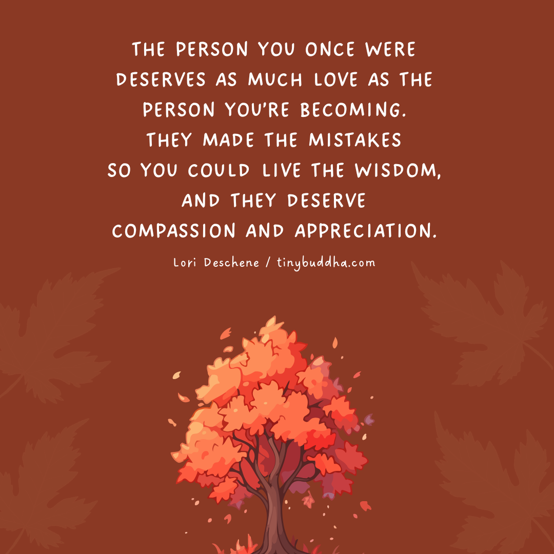 The Person You Once Were