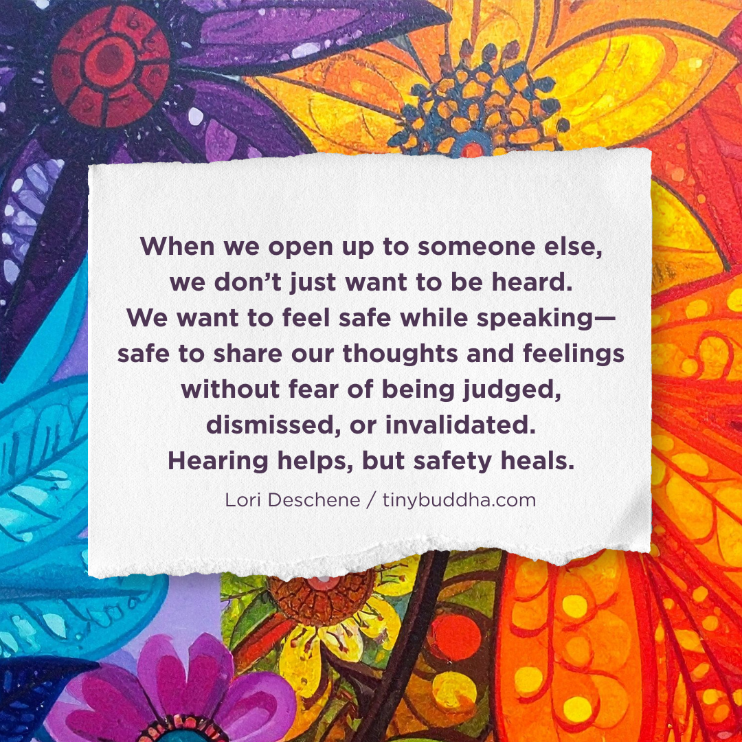Safety Heals