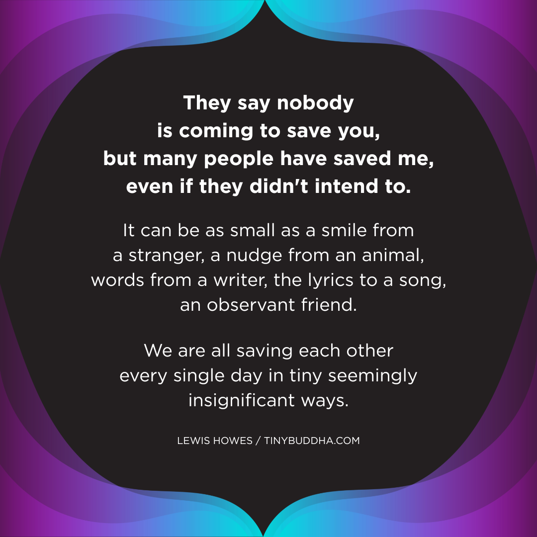 Many People Have Saved Me