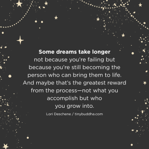 Some Dreams Take Longer